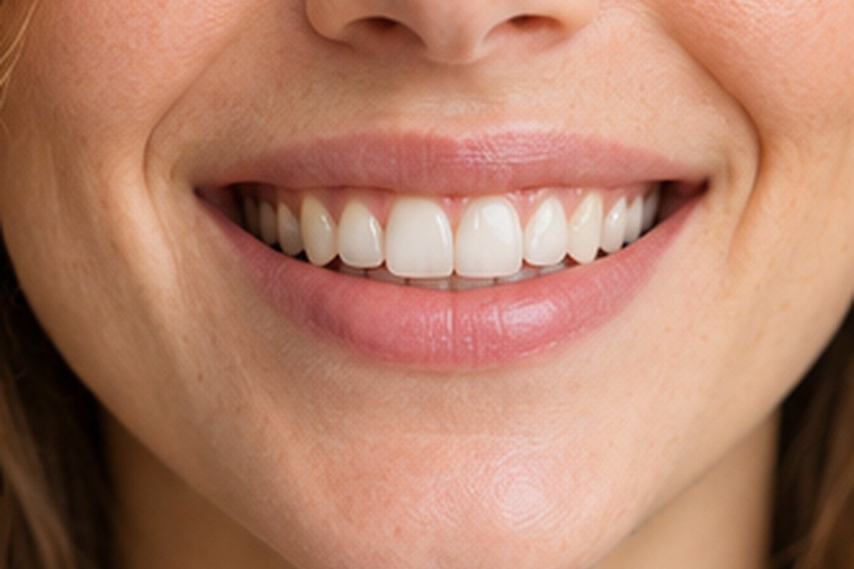 Photographie d’illustration d’un sourire.